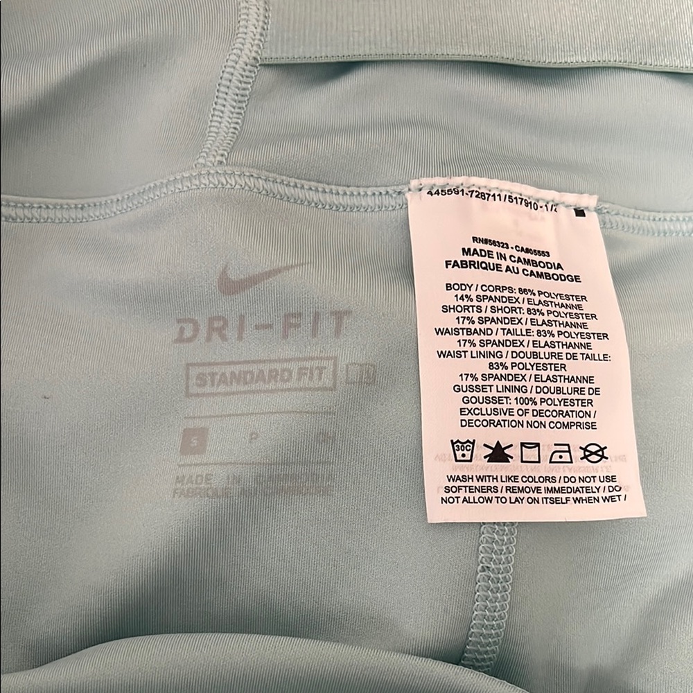 Nike Green Skater Mini Skirt with Pleats - Picture 6 of 6
